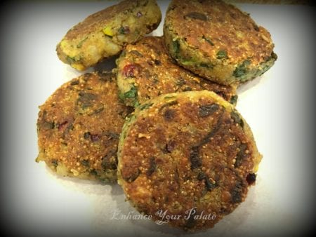 Amaranth and Red Lentil Patties