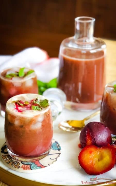 Roasted Plum Juice (Panna Drink)