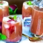 Plum Drink Roasted Digestive Cooler Summer Seasonal