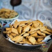 Baked Namak Para – Healthy and Crispy