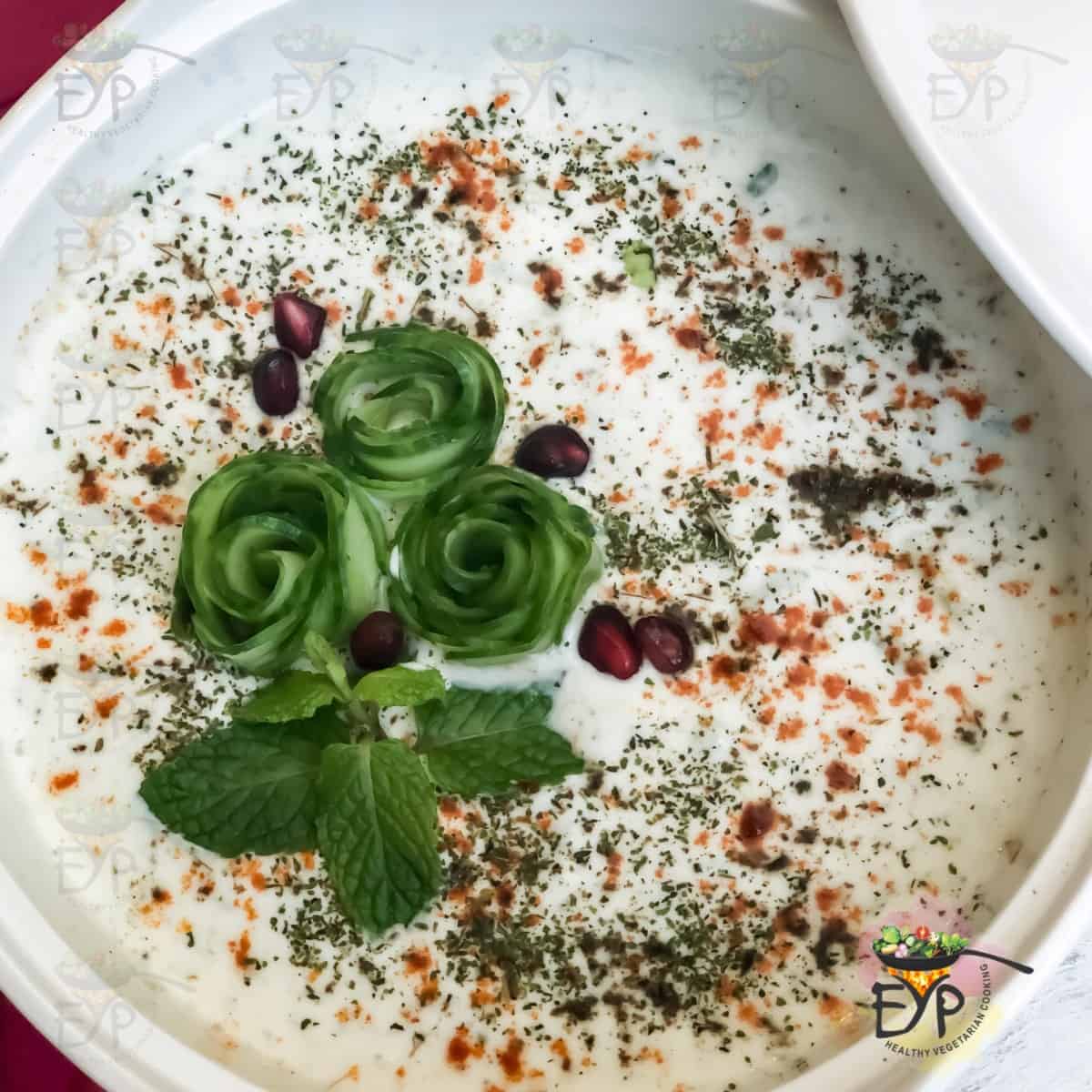 Cucumber Raita Greek Yogurt with Cucumber Enhance Your Palate