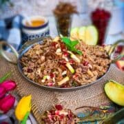 Kashmiri Pulao – Mildly Sweet and Tart Apple Rice Recipe
