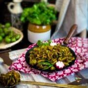 Lasoda Subzi with Green Mango – Authentic Rajasthani Recipe