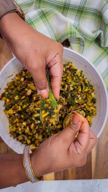 Bharwan Karela step 13