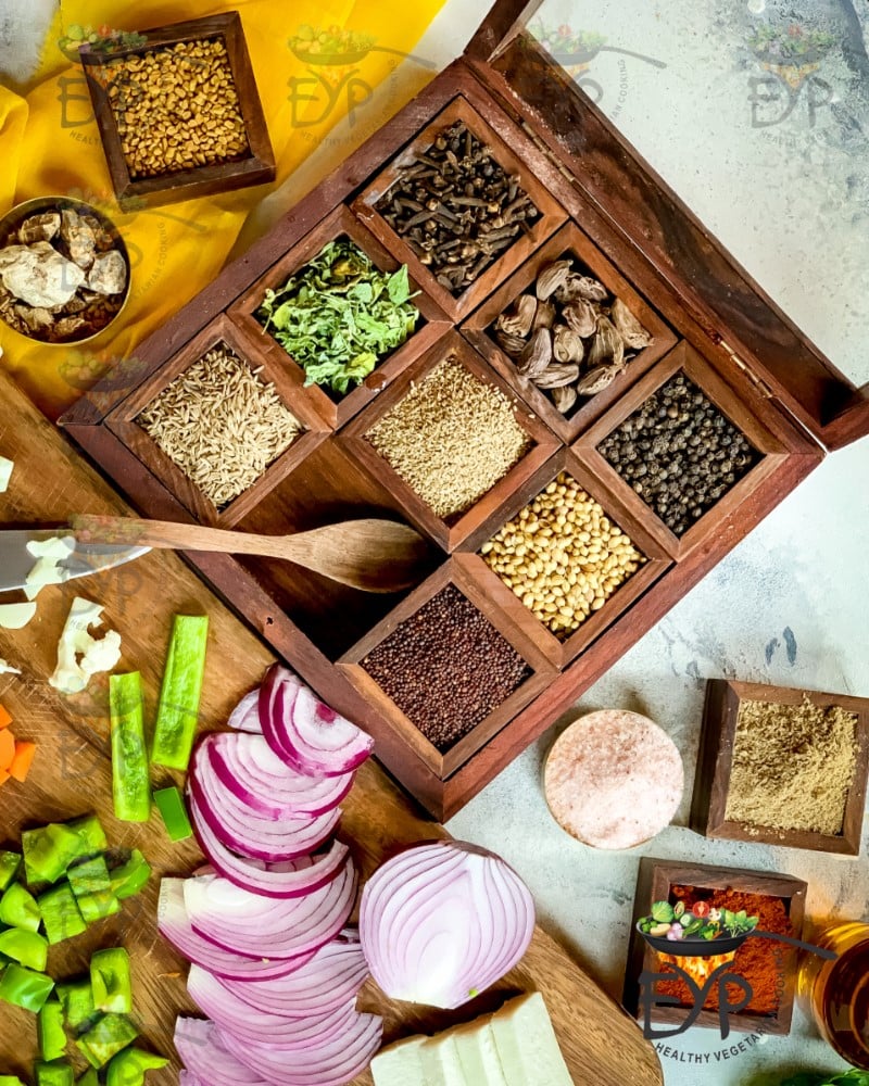 Spices for puff pastry recipe