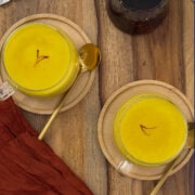 saffron turmeric latte recipe